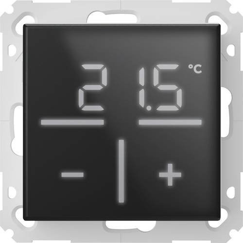 Homematic IP Glas-Wandthermostat mit CO2-Sensor in Schwarz - Bild 1