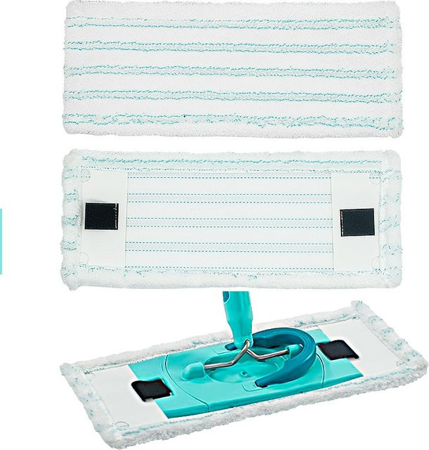 Leifheit Ersatz Reinigungs-Pad für Mop in Weiß, B: 38 cm, T: 15,5 cm - Bild 1