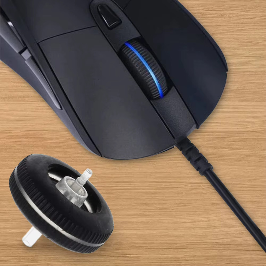 Ersatz-Mausrollrad aus Kunststoff für Logitech G403 G603 G703 in Schwarz - Bild 4