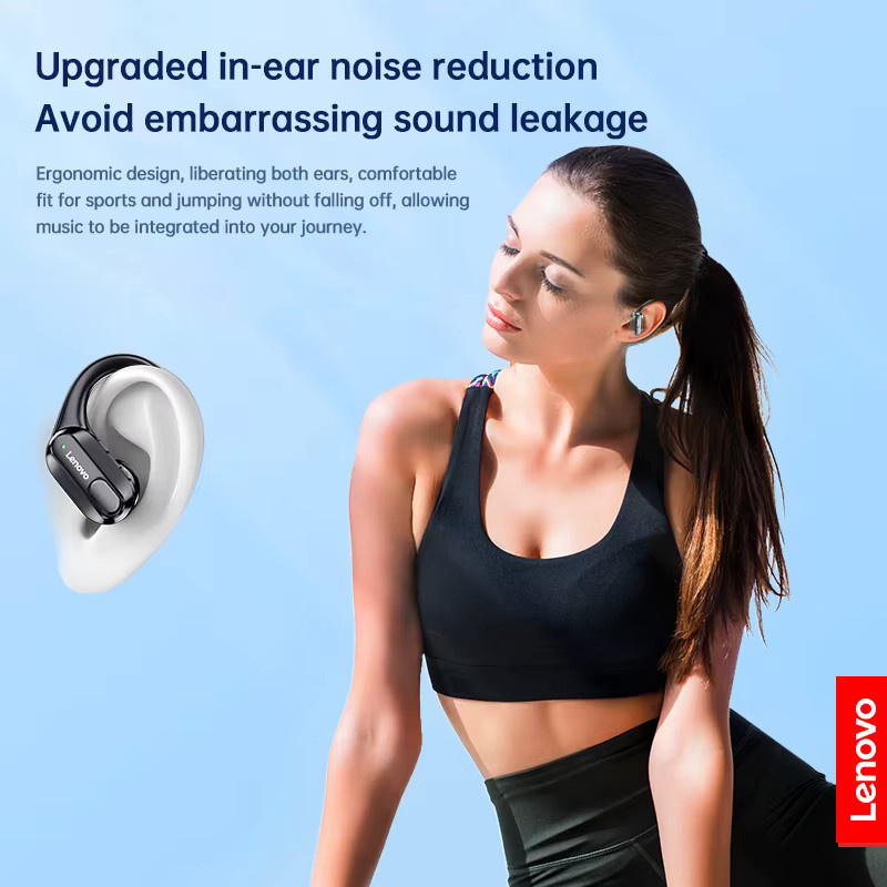 Lenovo XT80 TWS Ohrbügel-Sportkopfhörer kabellose Bluetooth-Headsets mit HiFi-Stereo und LED-Leistungsanzeige - Bild 6