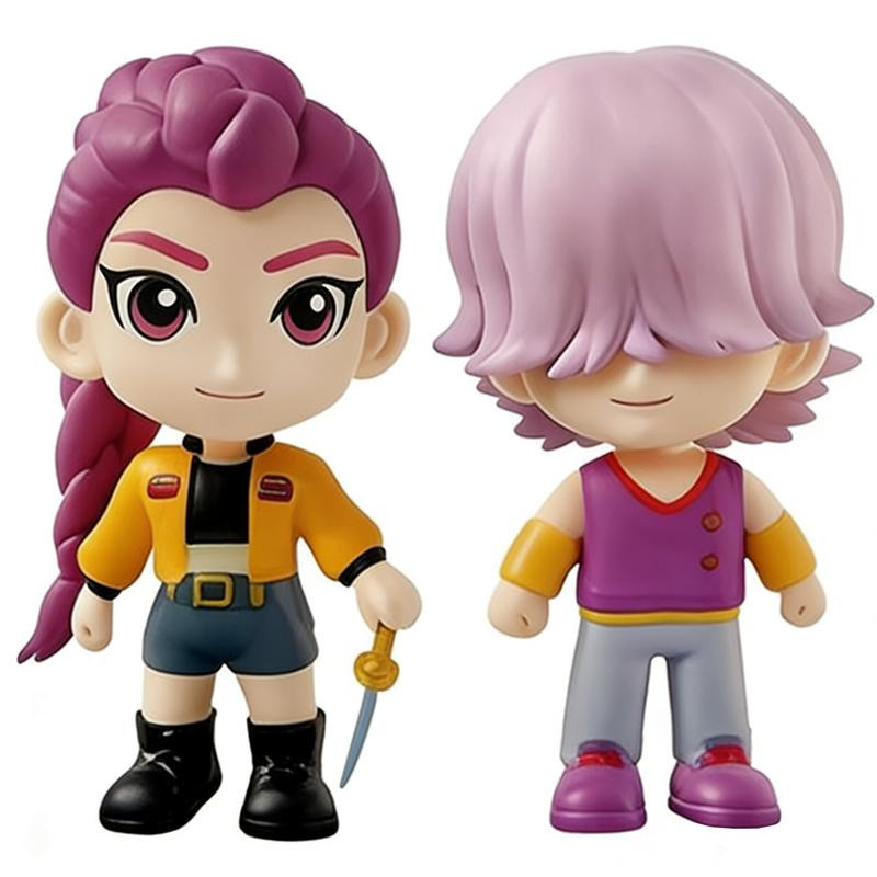 Yiran toy 1 K-POP DEMON HUNTERS Blind Box Statue PVC Set - Bild 2