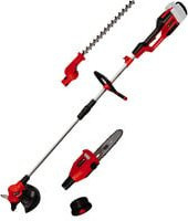 Einhell Power X-Change Akku-Multifunktionswerkzeug GE-LM 36/4in1 Li-Solo Rasentrimmer in Rot/Schwarz - Bild 1