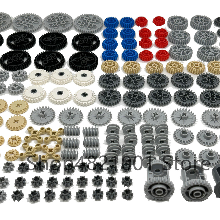 Yiran toy Bausteine Zubehörset Technik Mechanik 198-teiliges Set - Bild 2