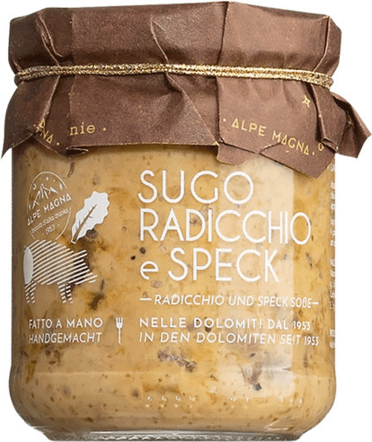 Simonetto Sugo Radicchio e Speck Pastasauce 180 g - Bild 1