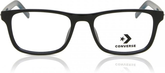 Converse CV5027Y Kinderbrille, Vollrand, rechteckig, Kunststoff, black - Bild 1