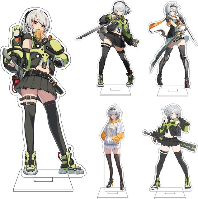 Bandai Zenless Zone Zero Anby Ornamente, Acryl-Figur Standfigur, 16cm - Bild 1