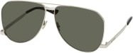 Saint Laurent SL 690 DUST Sonnenbrille Aviator, Metall, Herren, silver, grey - Bild 1
