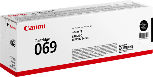Original Canon 069 Tonerpatrone Schwarz für i-SENSYS und MF-Serie - Bild 1