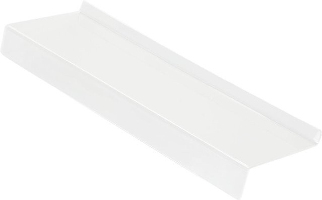 OutsideWorld Acryl Computer-Tastaturhalter mit geneigter Vorderkante und polierter Oberfläche, transparent - Bild 1