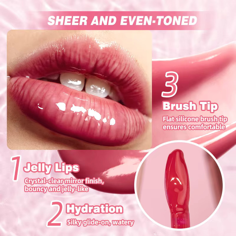 Spiegelglanz-Lipgloss, glänzend, Unisex - Bild 4