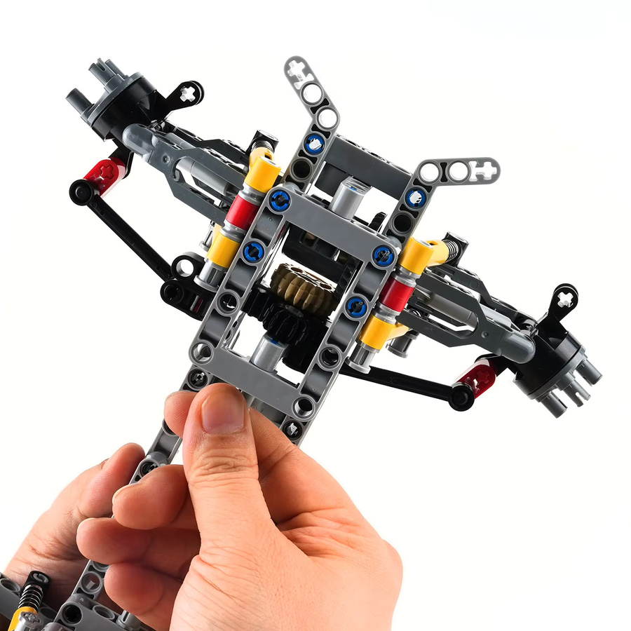 wishiot MOC 4WD Baustein-Chassis, Tech-Auto, Fahrzeuge - Bild 5