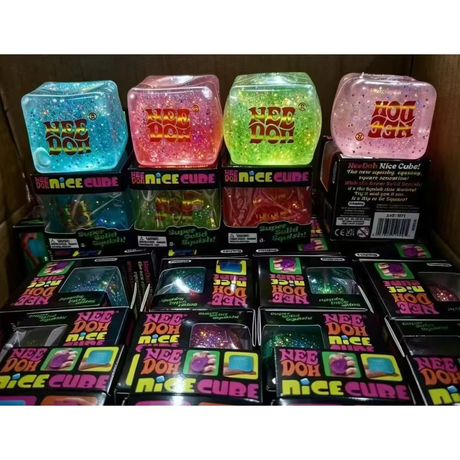 NEEDOH Maltose Leuchtender Eiswürfel Squishy Fidget Toy - Bild 3