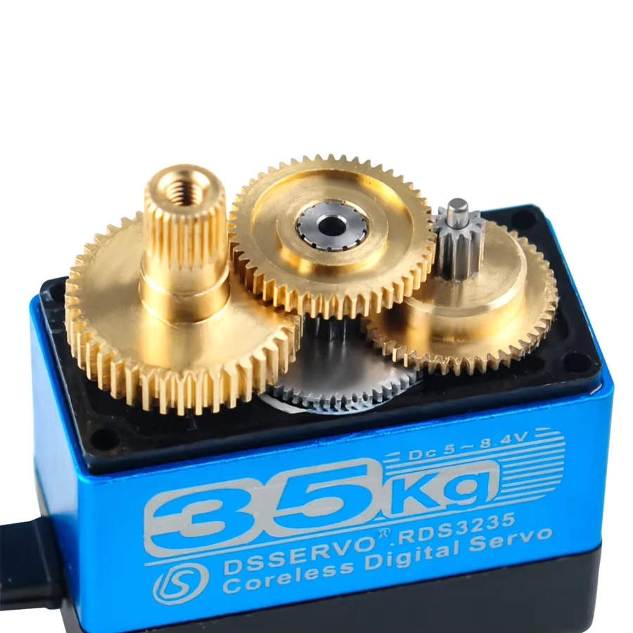 wishiot Digitaler Servo-Kernlosmotor, 35 kg, mit Halterung und Armplatte - Bild 2
