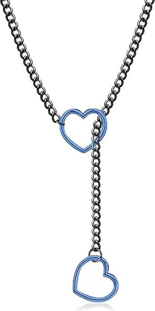 Lucky Star Jewelry Halskette, Edelstahl, Silber, Unisex - Bild 1
