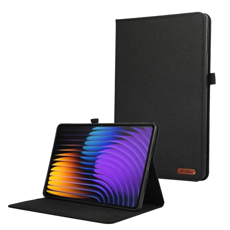 Xiaomi Pad 7 Schutzhülle mit Standfunktion im Cowboy-Design, Weiches Flip-Cover für 11,2 Zoll, erhältlich in Grau und Schwarz - Bild 1