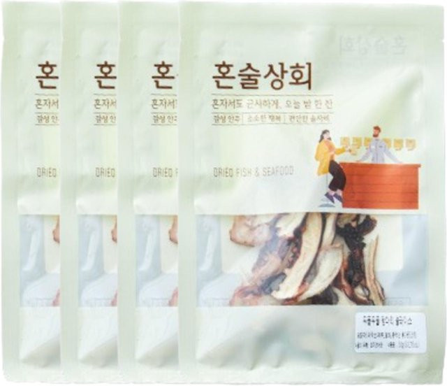 Honsool Sanghoe Koreanische Bar-Snacks Meeresfrüchte 4 x 25-50 g - Bild 1