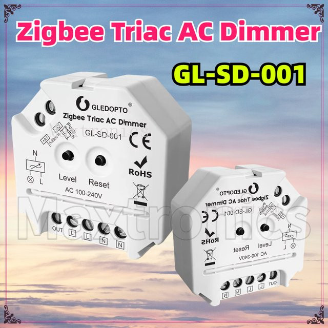SAGE LU MEI Zigbee 3.0 Triac AC Dimmer GL-SD-001 Mini Smart Light Dimmer 220V in Weiß - Bild 1