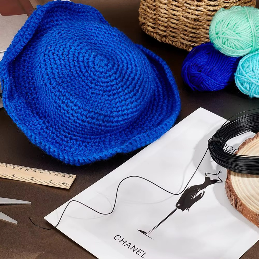 Schwarzer Millinery-Draht für DIY-Nähzubehör und Blumenarbeiten, 50 m Länge, Durchmesser: 1 mm, Farbe: Schwarz - Bild 5