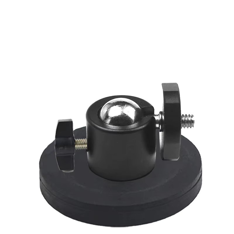 SZKOSTON Mini-Kugelkopf-Kamera-Stativhalterung mit magnetischer Basis und 1/4 Zoll Anschluss in Schwarz für Action-Kameras wie DJI und GoPro Hero - Bild 3
