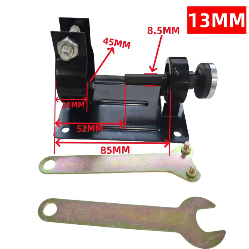 Wnew Metall Maschinen-Basis Konverter für Cutter und Sägeblätter in Schwarz, 10/13mm - Bild 3