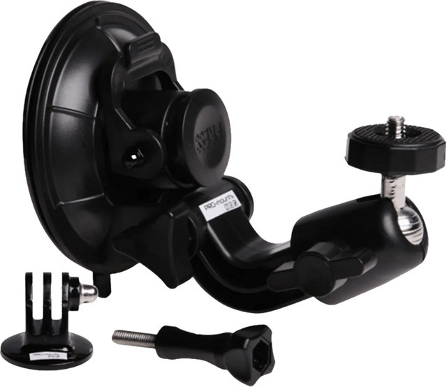 Pro Mounts Suction Cup Mount für GoPro in Schwarz - Bild 1