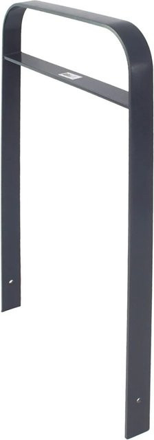 TRUTZHOLM Fahrradanlehnbügel Typ H aus Flachstahl in Anthrazit und Grau, H x B x T: 115 x 76 cm - Bild 1