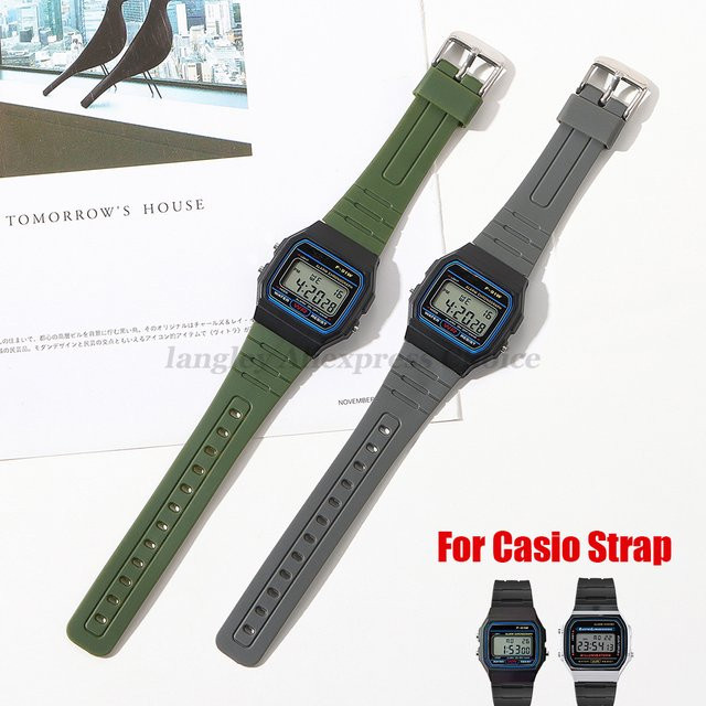 Uhrenarmband Kunststoff, Schwarz, Unisex - Bild 1