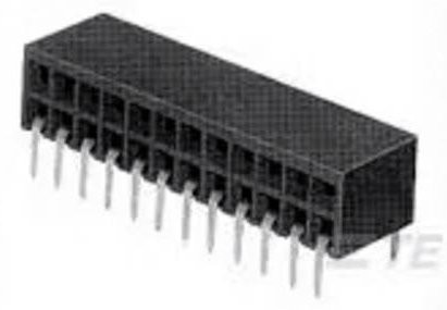 TE Connectivity Buchsenleiste Standard 1-87964-4 Schwarz - Bild 1