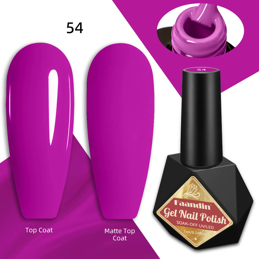 Faandin Nagellack, 7 ml, schimmernd, Unisex - Bild 3