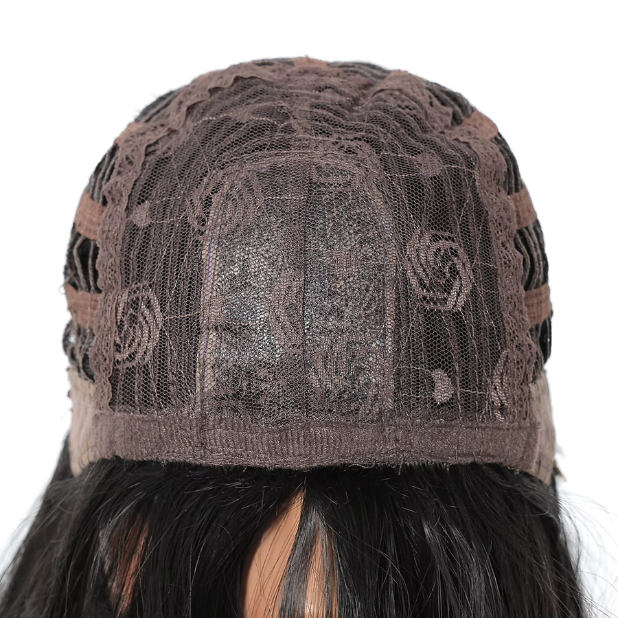 EASIHAIR Perücke, schwarz, mittellang, lockere Wellen, Damen - Bild 4
