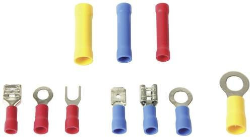 Toolland HAS05 Quetschverbinder-Sortiment, 150 Stück, multicolour - Bild 1