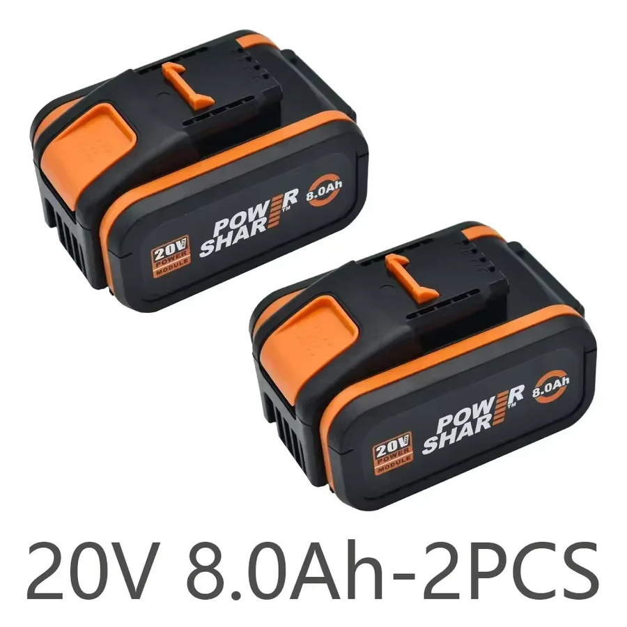 Worx Original 20V 8,0Ah Lithium-Ionen-Akku für Elektro- und Gartenwerkzeuge - Bild 7