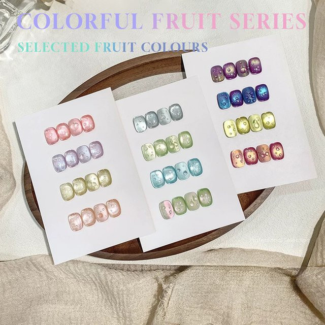 MIANEL Gel-Nagellack Frucht-Serie, Schimmernd, 12 ml - Bild 1