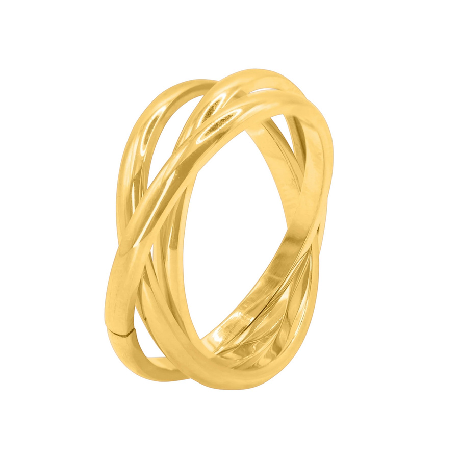 Ring Jovin, Gold, Ringgröße 56, Unisex - Bild 1