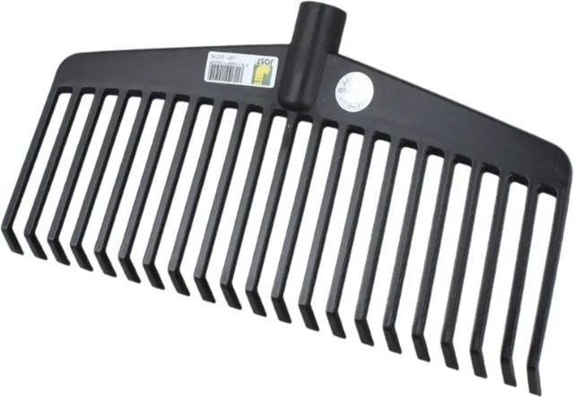 Galaflor Nylon Rechen mit 21 Zinken aus Polyamid-Nylon, Breite: 38,0 cm - Bild 1