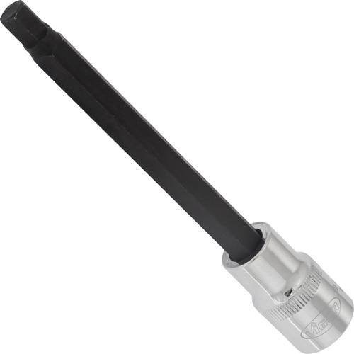 Vigour Steckschlüssel-Bit-Einsatz Innensechskant V2086, Antrieb 1/2 Zoll (12,5 mm), Größe 14 mm, Schwarz - Bild 1