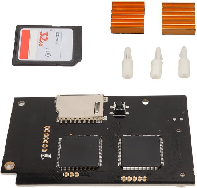 Honor Electronics Optisches Laufwerk Simulationsplatine V5.15b Ersatz-Optik-Leiterplatte mit 32GB Speicherkarte für Sega DreamCast VA1 in White - Bild 1
