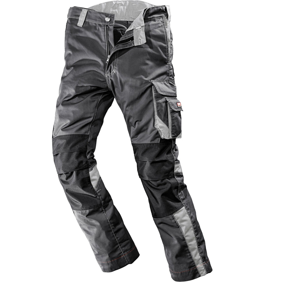 BULLSTAR Arbeitshose WORXTAR aus Polyester-Baumwolle in Schwarz/Grau - Bild 3