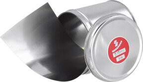 Hasberg Fühlerlehrenrolle aus rostfreiem Edelstahl in Silber, Dicke: 0,4 mm, Breite: 150 mm, Länge: 5 m - Bild 1
