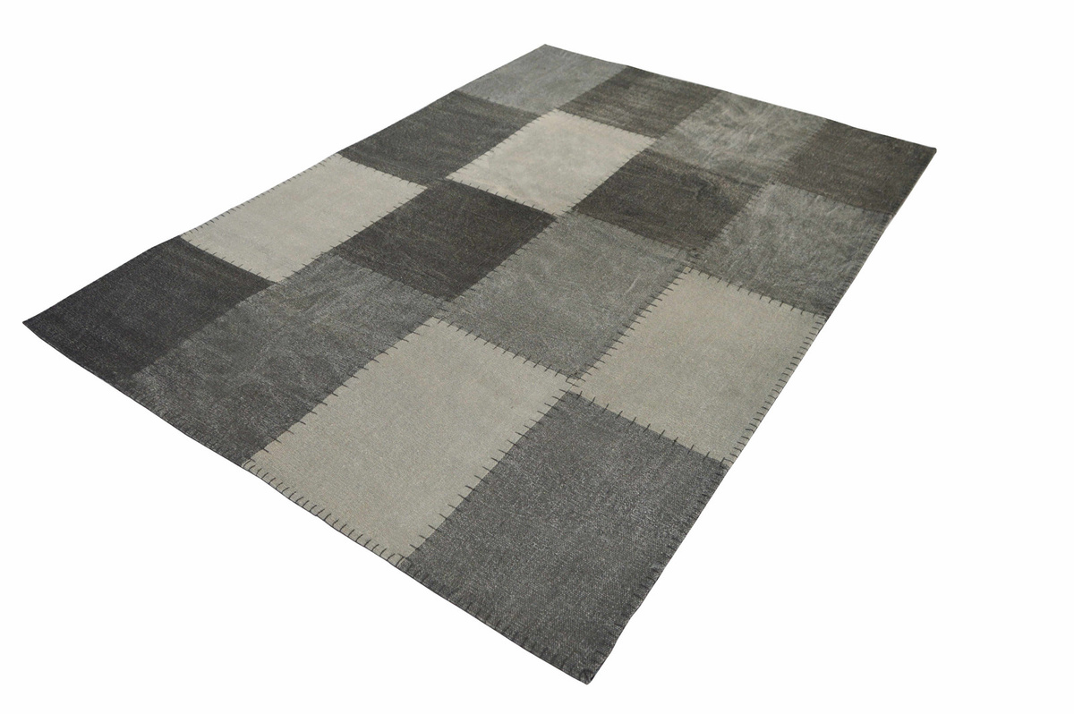 Kayoom Kurzflorteppich Lyrical 110 in Grau/Mehrfarbig mit Antik-Design, Handgefertigt, B: 80 cm, L: 150 cm, Höhe: 1,3 cm - Bild 1