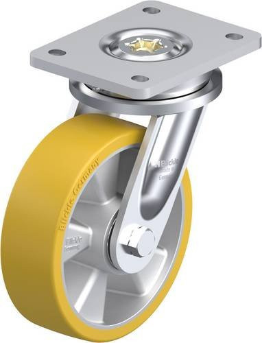 Blickle Lenkrolle LO-ALTH 160K in Silber mit 160 mm Rad-Durchmesser und 750 kg Tragfähigkeit - Bild 1