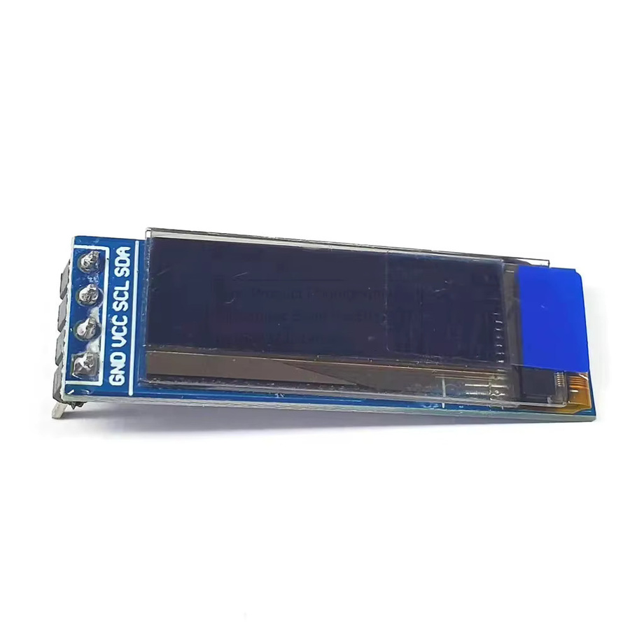 UICPAL OLED-Anzeigemodul mit 0,91 Zoll Display, IIC 12832 Laufwerk IC SSD1306, 4PIN, Blau - Bild 2