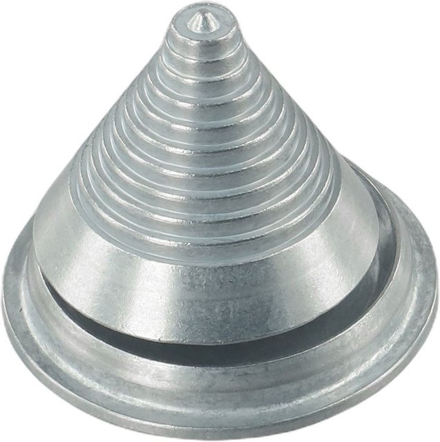DAZZLEEX Metall Rasenmäher Klingen-Balancer in Silber und Beige zur Vibrationsreduzierung für ein glattes Mähen - Bild 1