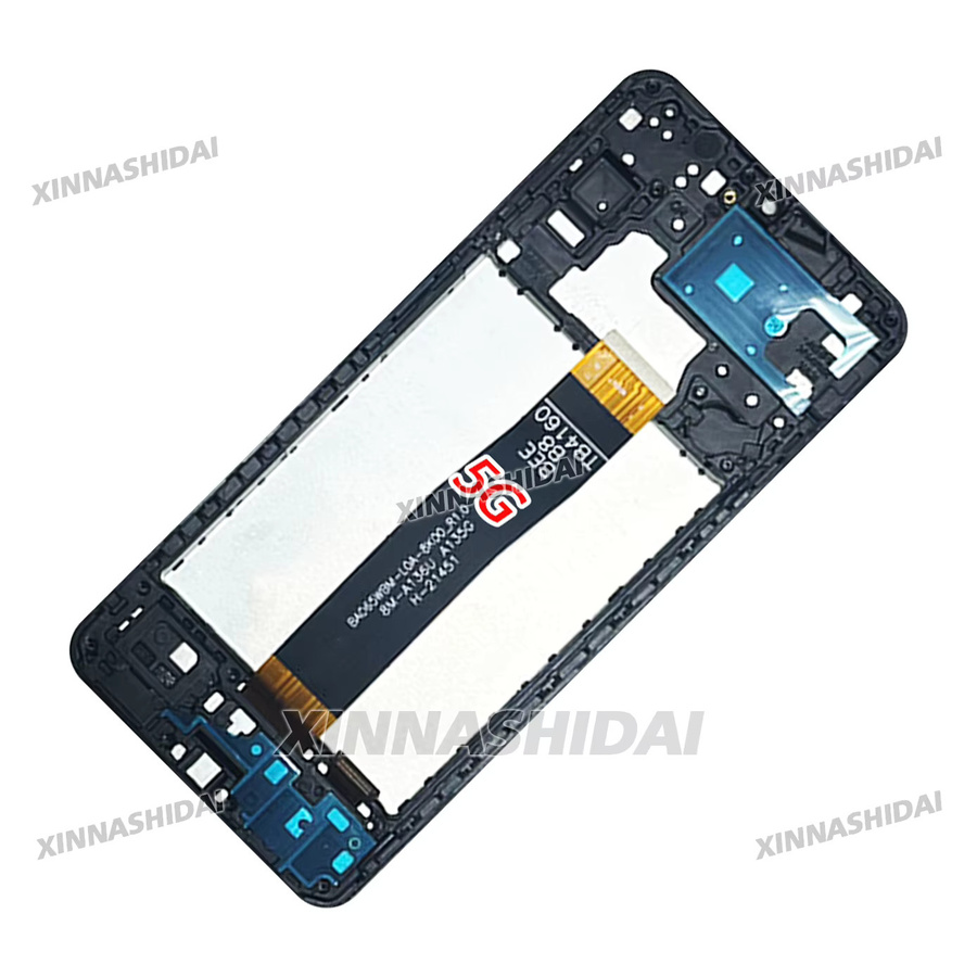 Samsung Galaxy A13 4G LCD Display mit Touchscreen Digitizer in Schwarz für SM-A135F und SM-A135F/DS sowie A13 5G Ersatzteil - Bild 1