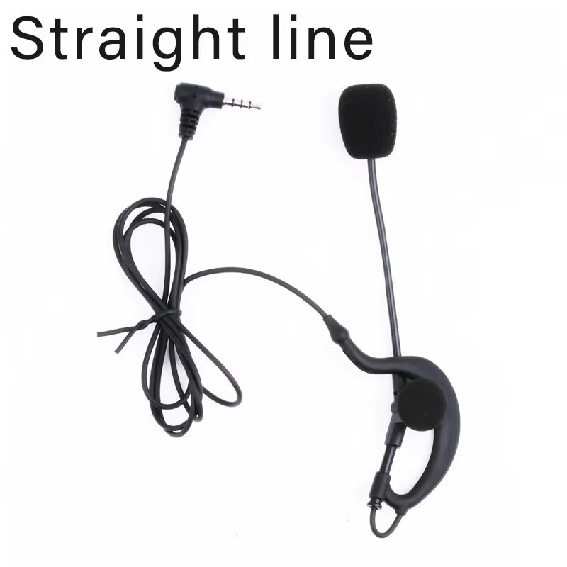 EJEAS Bike Referee 3,5-mm-Klinken-Headset-Mikrofon in Schwarz für Vnetphone V6C XiNOWy V4C Motorradhelm-Kopfhörer - Bild 2