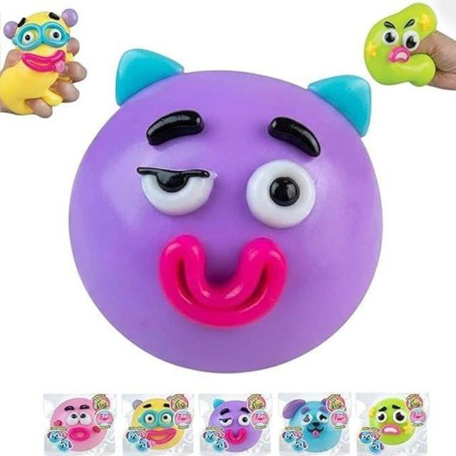 BC Pet Supplies Hund Squishy, Quetschball, violett - Bild 1