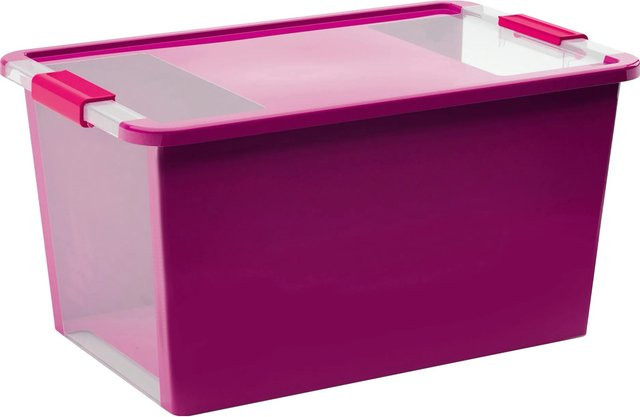 Aufbewahrungsbox Kis mit Deckel in Violett, Größe Bi L - Bild 1