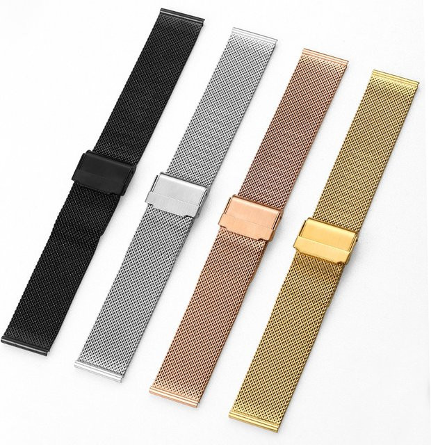 Uhrenarmband Edelstahl, Milanaise, Unisex, für Huawei GT2, 20mm, 22mm - Bild 1