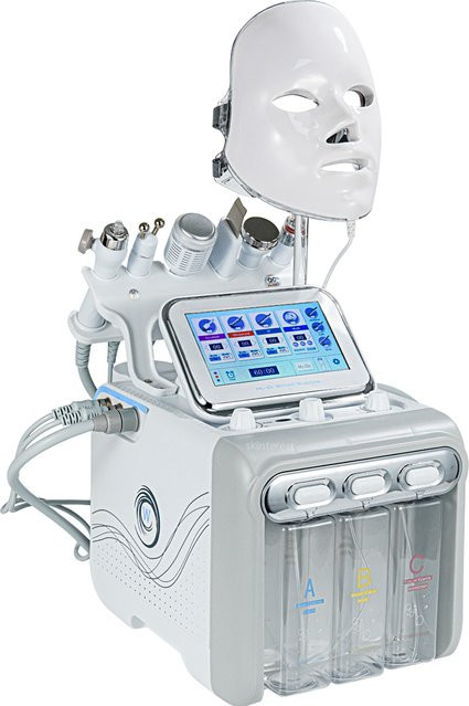 Sentidos 7-in-1 H2-O2 Hydro-Dermabrasion Bio-Lifting Spa Gesichtsreiniger, Unisex - Bild 1