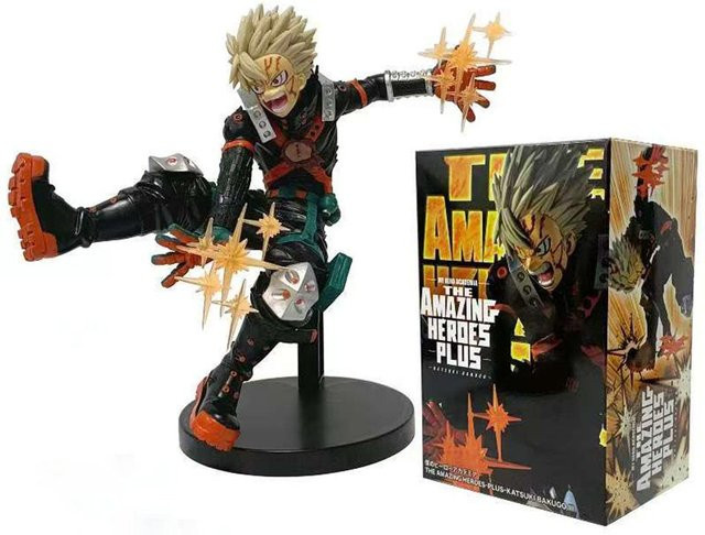 Yiran toy 1 Boku no Hero Academia Bakugo Katsuki Action Figur, 18cm, ab 14 Jahren - Bild 1